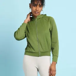 Forever 21 Green Regular Fit Hoodie-picture-37
