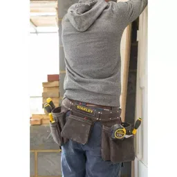 Stanley 11 Pocket Leather Tool Apron, STST1-80113 image 5