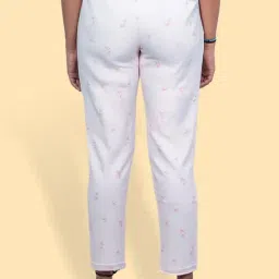 Kryptic Pink & Teal Cotton Relaxed Fit Printed Lounge Pants - Pack of 2 image 2