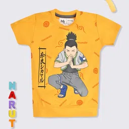 YK X Minute Mirth Boys Naruto Printed Pure Cotton T-shirt-picture-39