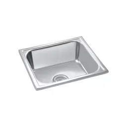 Parryware Eco 24x18x8 inch Glossy Finish Stainless Steel Single Bowl Kitchen Sink, C852299-image-63