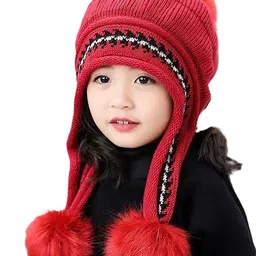 SYGA Kids Woollen Winter Beanie-picture-25