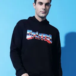 GRIFFEL Men Printed Long Sleeves Hooded Pullover Sweatshirt-picture-46