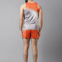 Shiv Naresh Printed T-Shirt & Short Tracksuit image 2