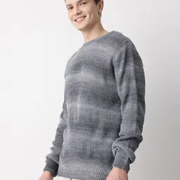 Mast & Harbour Men Striped Pullover image 4