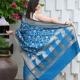 Moda Rapido Woven Design Pure Silk Kanjeevaram Saree image 3