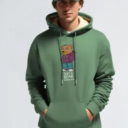 MaverIQ Men Printed Hooded Sweatshirt-picture-44
