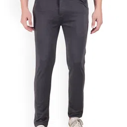 beUNIQ Men Cotton Mid-Rise Regular Trouser-image-42