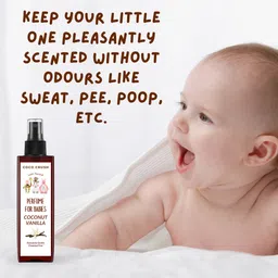 Coco Crush Coconut Vanilla Gentle Perfume for Babies - 100% Natural and Safe, 50ml image 5