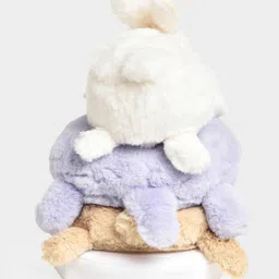 Mi Arcus Soft Stacker Toy of Rabbit, Elephant & Mouse Theme- Multicolor Length 17 cm image 5