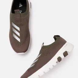 ADIDAS Men Woven Design Powerlish Walking Shoes image 1