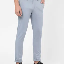 AD By Arvind Men Solid Regular Fit Chinos image 5