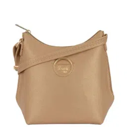 Baggit Golden Solid Small Sling Handbag-image-2