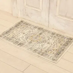 Ariana Beige Cotton Anti-Skid Bathmat (50 X 80 Cm)-picture-23