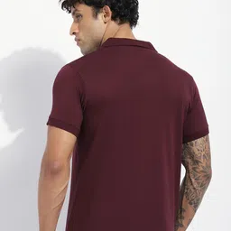 DILLINGER Men Regular Fit Short Sleeve Solid Polo Tshirt image 3