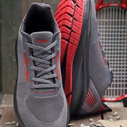 Action Men's Dark Grey Running Shoes-picture-21
