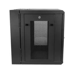 StarTech.com Black 12U Server Rack 610 x 640 x 655mm, RK1224WALHM image 4