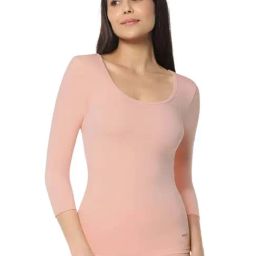 Amante Pink Plain Thermal Top-picture-28