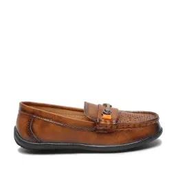 Tiny Bugs Kids Tan Casual Loafers-picture-14