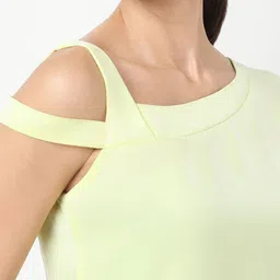 NOT SO PINK Women Asymmetric Neck Regular Top image 3