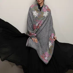 Libas Women Floral Woven Design Shawl image 3