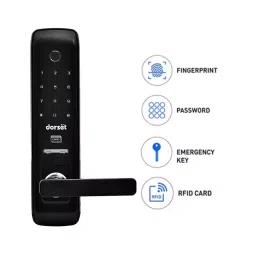 Dorset Steel Graphite Matt Finish Smart Door Lock DG 801 IGM image 4