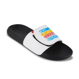 PERY PAO Men Printed Sliders image 3