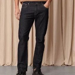 Mr Bowerbird Men Slim Fit Mid-Rise Light Fade Stretchable Jeans image 2