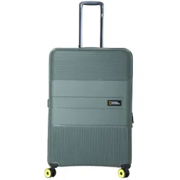 National Geographic Cavern Khaki Textured Hard Large Trolley Bag - 31 Cms-image-36