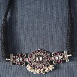 Jaypore Silver Slip on Necklace image 2