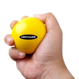 Chevalier Physiotherapy Hand Exercise Soft Stress Ball, Yellow, Pack of 2 image 2
