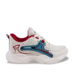 Campus Kids DELUXE Off White Running Shoes-image-74