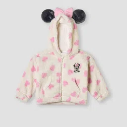 Juniors by Babyshop Girls Minnie Mouse Embroidered Hooded Sweatshirt-image-22