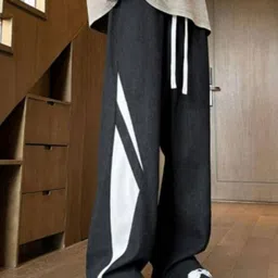 StyleCast Men Colourblocked Printed Relaxed Trousers-picture-22