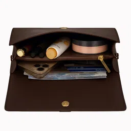 reshu Brown Women Sling Bag stylish hand purse premium quality bag image 2