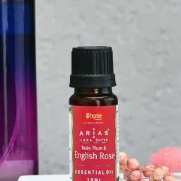 @home by Nilkamal Arias 10 ml Ruby Plum and English Rose Scented Essential Oil With Potpourrie-image-93