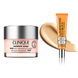 Clinique Set of Superdefense SPF50 Sunscreen 40ml & Moisture Surge Face Moisturizer 50ml-picture-43