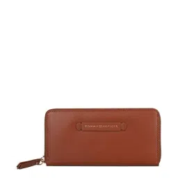 Tommy Hilfiger Nathalia Tan Solid Zip Around Wallet for Women-picture-37