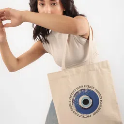 earthbags Women Evil Eye Shopper Tote Bag-picture-27