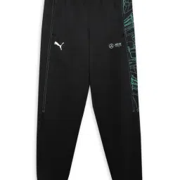 Puma Kids Black Solid Trackpants-image-69