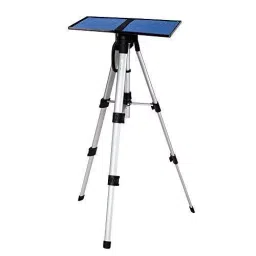 Audiovan Aluminium Black Aluminium Projector Floor Tripod Stand 15.6*11 inch image 2