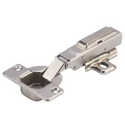 Ebco Thick Door Hinge 35 mm Inset Soft Close, Nickel Plated Finish, Size 35 mm for Shutter Thickness 18-30 mm, HTD3-SC (Set of 2) image 2