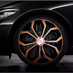 Auto Pearl CoDC19 R15 381 mm(15 Inch) PPress Type Wheel Hubcap with Retention Ring Glossy Copper DC Wheel Cover for Maruti Ertiga LXI Petrol (Set of 4) image 2