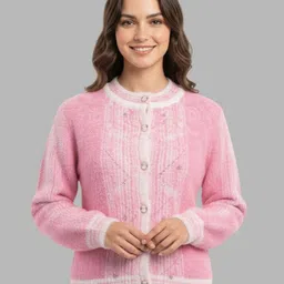 Gouri Women Woollen Cardigan Sweaters-picture-29
