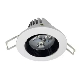 AUTONIX LED Spotlight Round Recessed Tilable 3 W White Dia 90 mm-picture-29