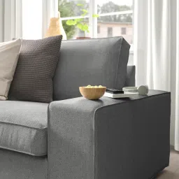 ikea kivik 3-seat sofa, Tibbleby beige/grey image 3