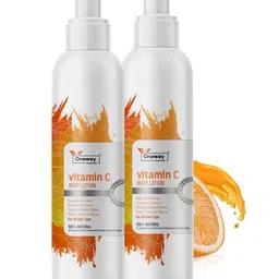 Oneway Happiness Set Of 2 Vitamin C Body Lotion With Lemon & Orange Extracts - 200 ml Each-picture-28
