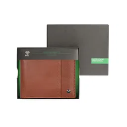 United Colors of Benetton Men Leather Two Fold Wallet-image-40