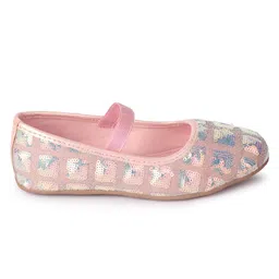 boyz n galz Sequin Embellished Ballerinas - Pink image 4