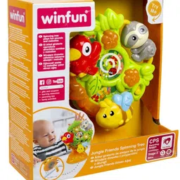 Winfun Jungle Friends Spinning Tree Toy - Multicolour image 4